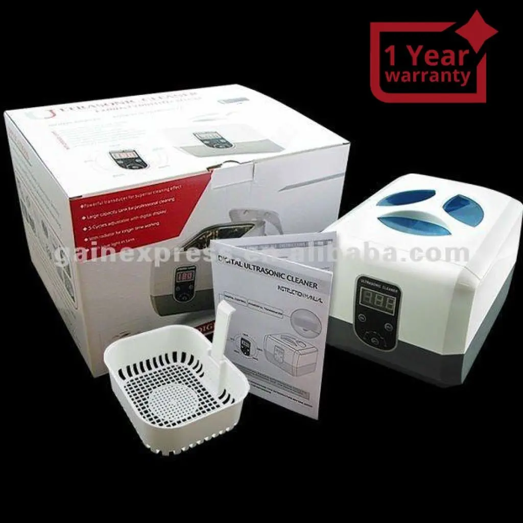 Vgt-1200_Wo_Heater  Professional 1.3L Ultrasonic Cleaner With Timer 1