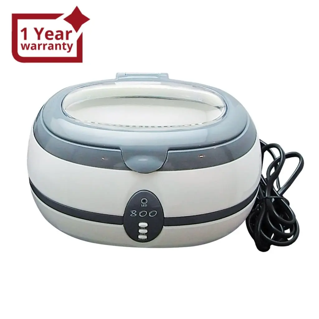 Vgt-800 Ultrasonic Cleaner 600Ml Jewellery Dental Watch 220V 1