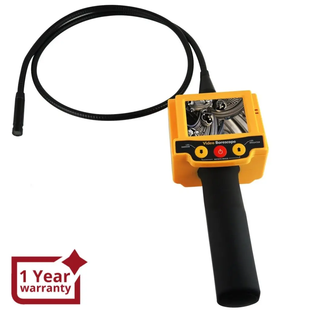 Vid-5 Industrial 2.4 Inch Tft Lcd Video Borescope Car Pipe Inspection 10Mm Camera 1