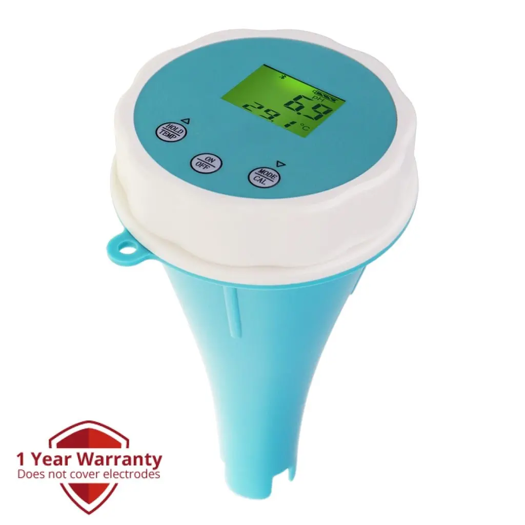 Wqm-369 Bluetooth 6 In 1 Floating Monitor Ec / Salinity / Ph / Orp / Temperature / Chlorine Smart Meter Tester 1