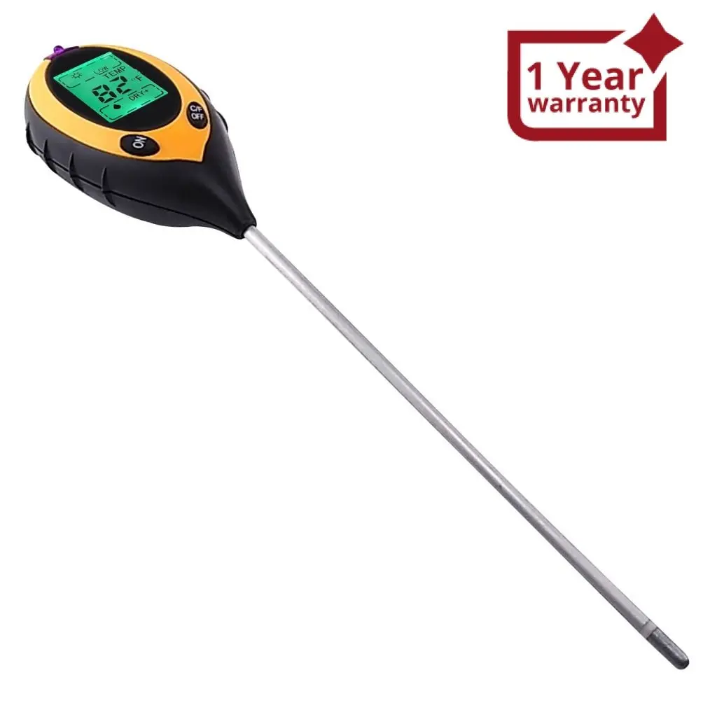 Zd-07 4-In-1 Soil Survey Instrument ( Ph °F / °C Moisture Sunlight ) 1