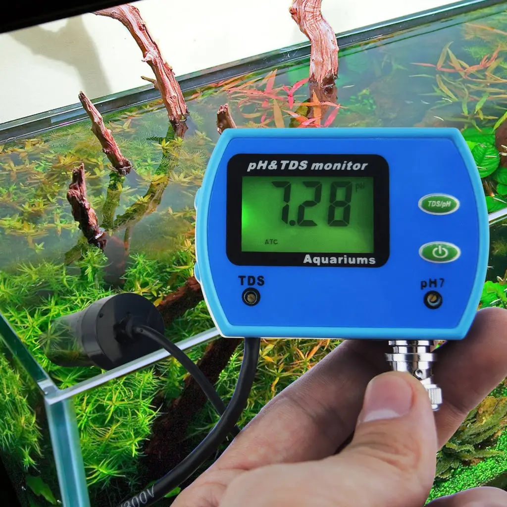 Phm-003 2-In-1 Ph Tds Water Quality Tester Replaceable Ph Electrode Aquarium Pool Hydroponic Tool 2