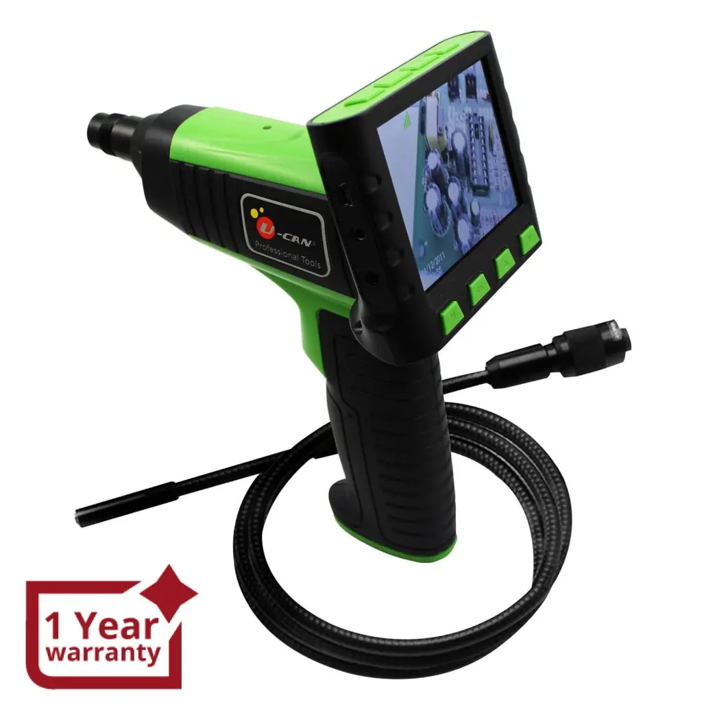 Vid-12_2M Wireless 3.5" Lcd Inspection Camera Endoscope Borescope + 2 Meter Cable 1