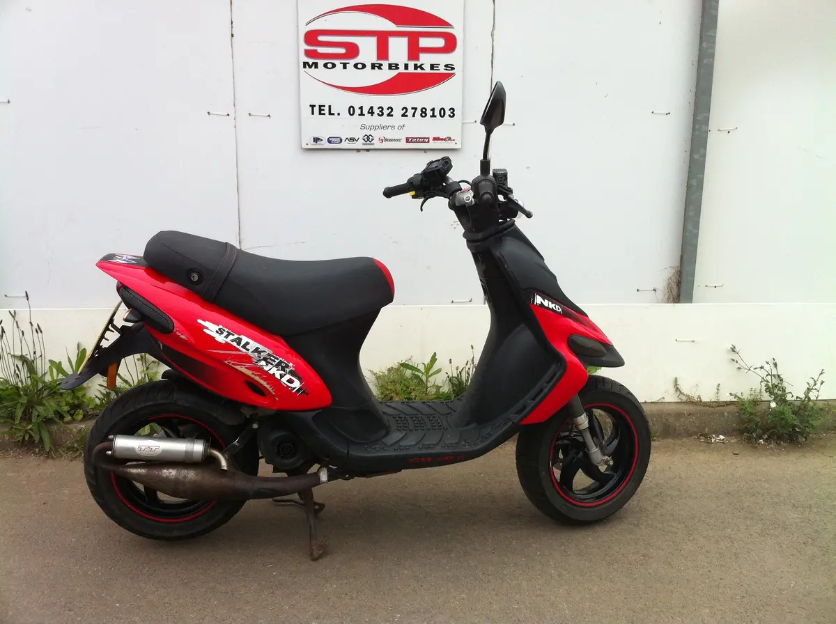 2008 Gilera Stalker Naked 50Cc 2-Stroke Scooter Moped 6387Km 1