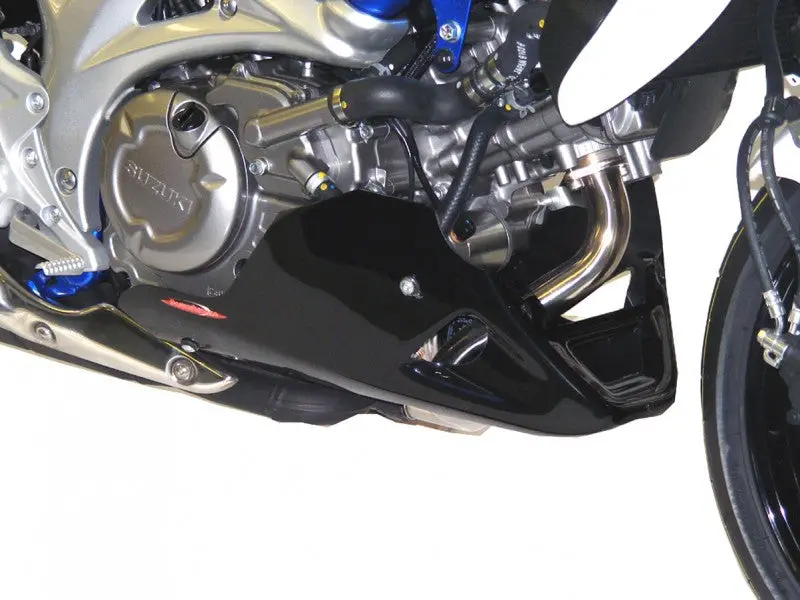 Suzuki Sv650 & Sv650x 2016-2024 Belly Pan Black Finish By Powerbronze 1