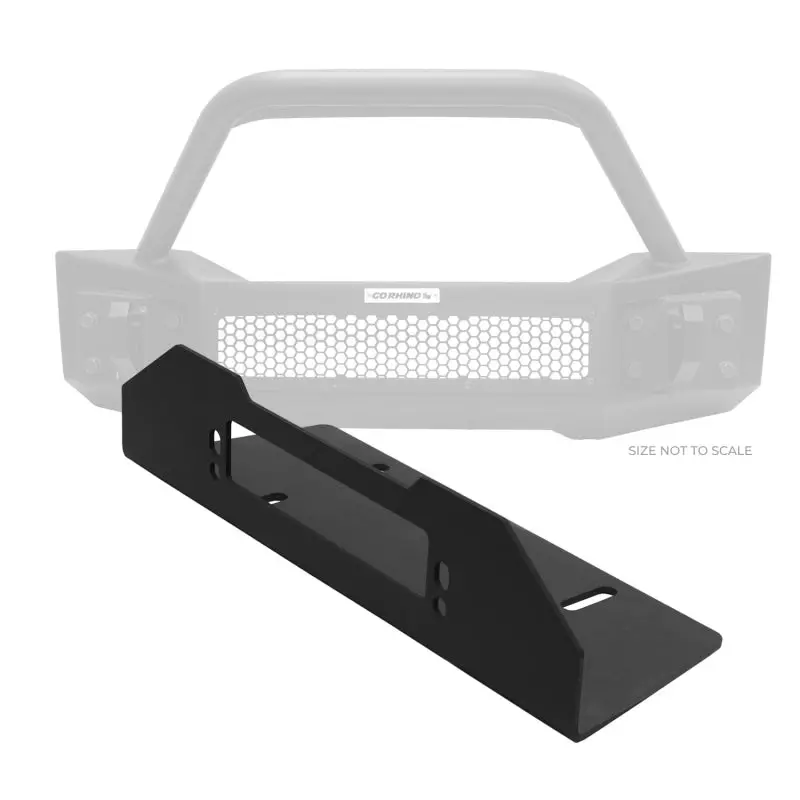 Trailline Bumper Fairlead Mount Plate For Jeep 23200T 1