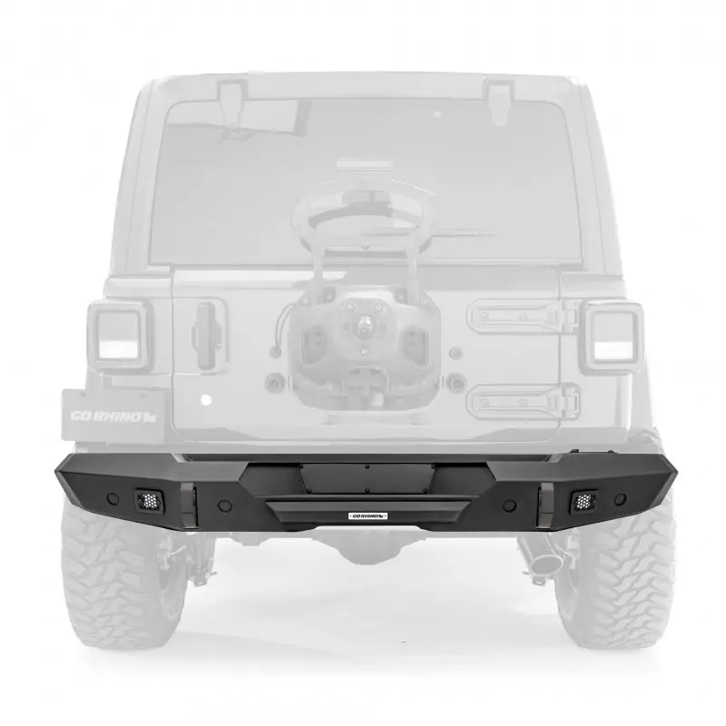 Trailline Rear Straight Bumper For Jeep Wrangler Jl 272115T 1