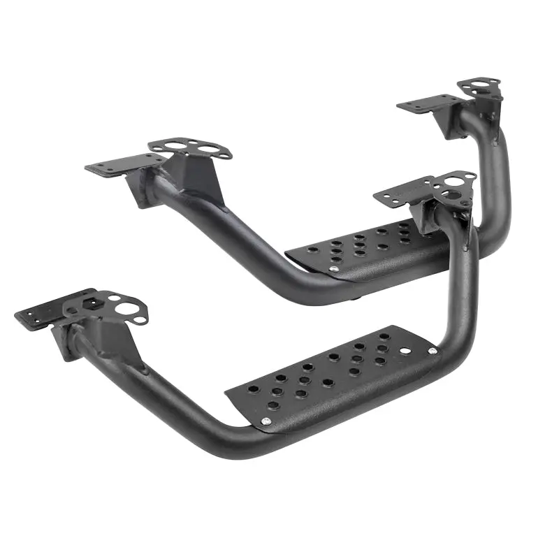 4" Drop Steps For Dominator Xtreme D6, Pair - Textured Powder Coat D6410000t 1