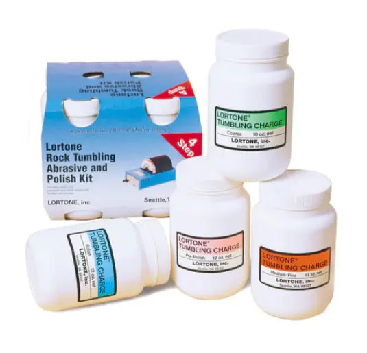 Lortone - 4-Step Abrasive And Polish Kit 1