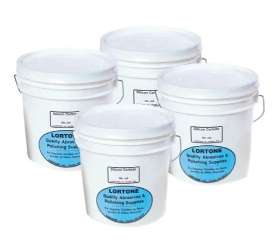 Lortone - Large 4-Step Abrasive And Polish Kit 1
