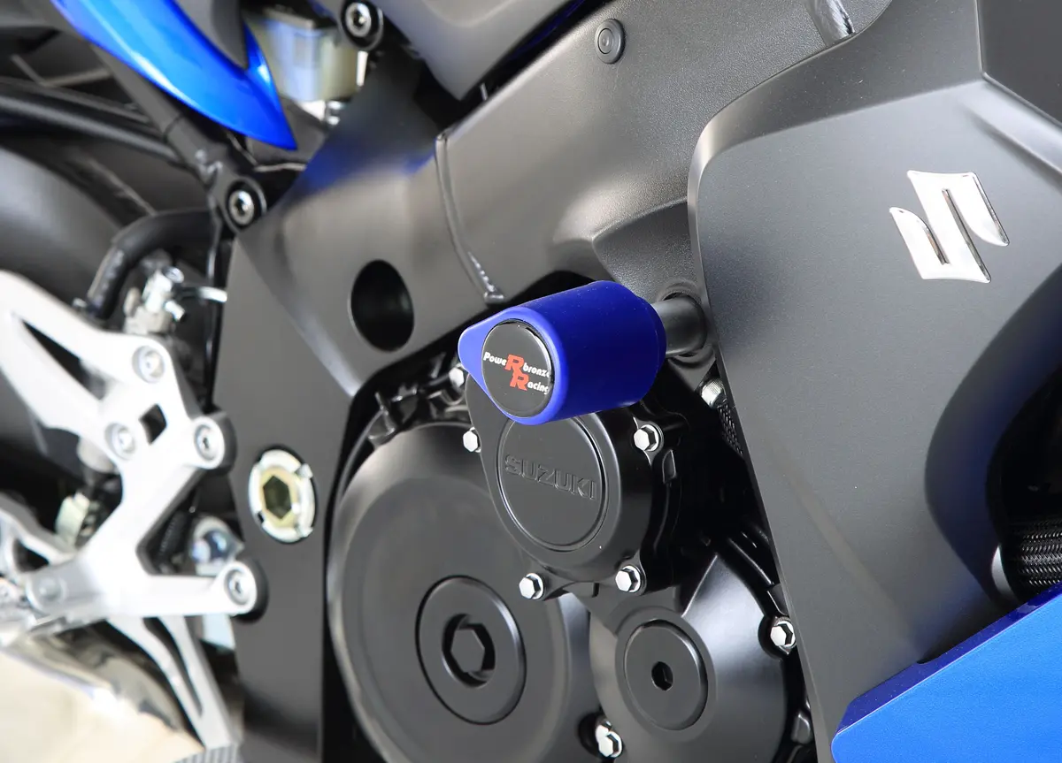 Suzuki Gsx-S1000 15-2022 Crash Protection Blue Powerbronze Rrp £85 2