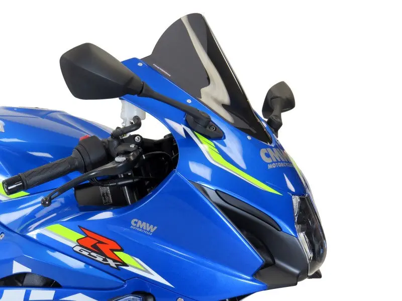 Suzuki Gsx-R1000 17-2022 Airflow Dark Tint Double Bubble Screen By Powerbronze 1