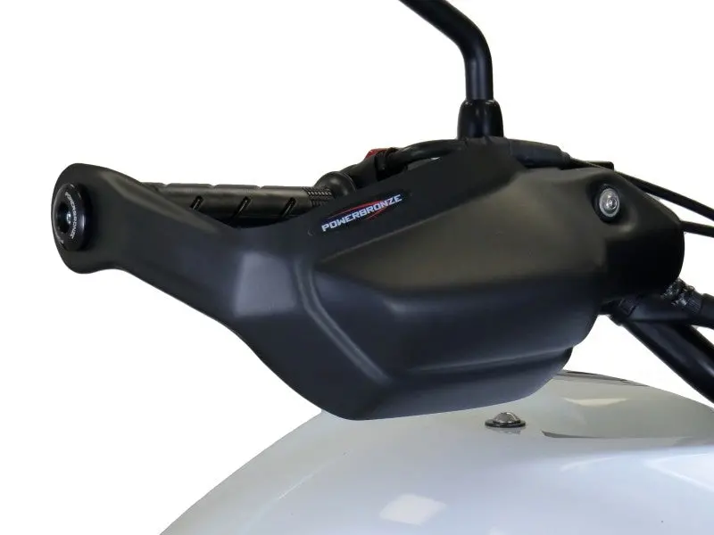 Fits Honda Cb500x  16-2024  Matt Black Handguard/Wind Deflectors Powerbronze Rrp £117 1