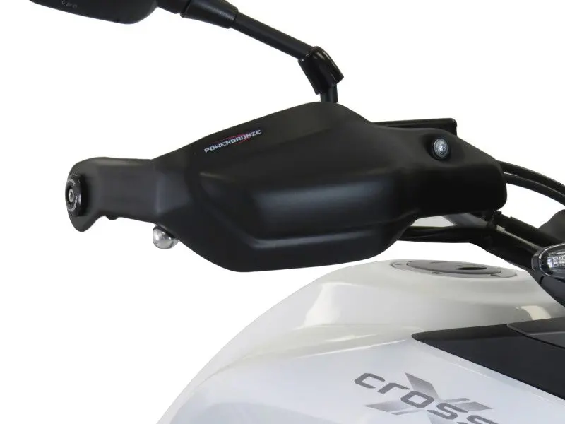 Fits Honda Vfr800x Crossrunner 15-2021 Matt Black Handguard/Wind Deflectors Powerbronze 1