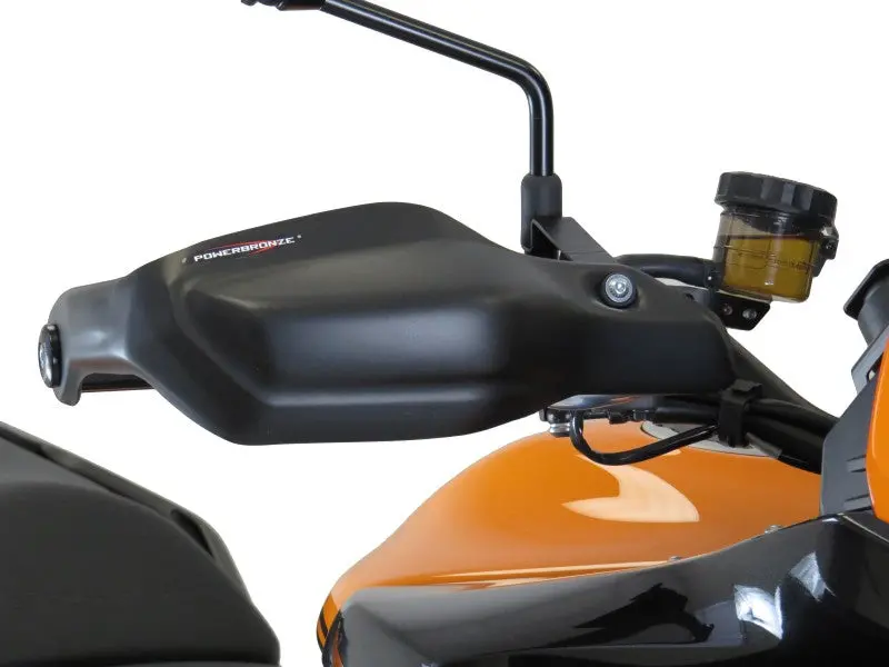 Kawasaki Versys 1000  19-2023 Matt Black Handguard/Wind Deflectors Powerbronze 1
