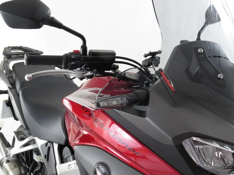 Fits Honda Vfr800x Crossrunner  2015-2017  Dark Tint  Wind Deflectors Powerbronze 1