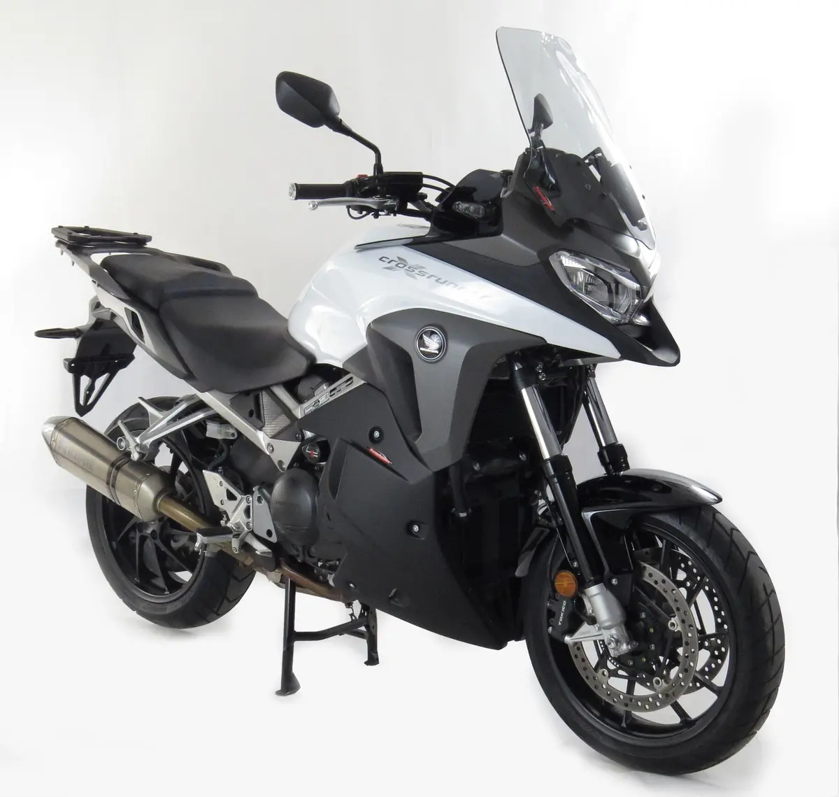 Fits Honda Nc750x 2013-2015   Fairing Lowers Matt Black With Silver Mesh Rrp £331 1