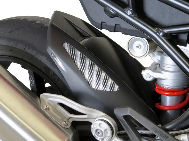 Bmw S1000rr 19-24 Carbon Look & Silver Mesh Rear Hugger By Powerbronze 1