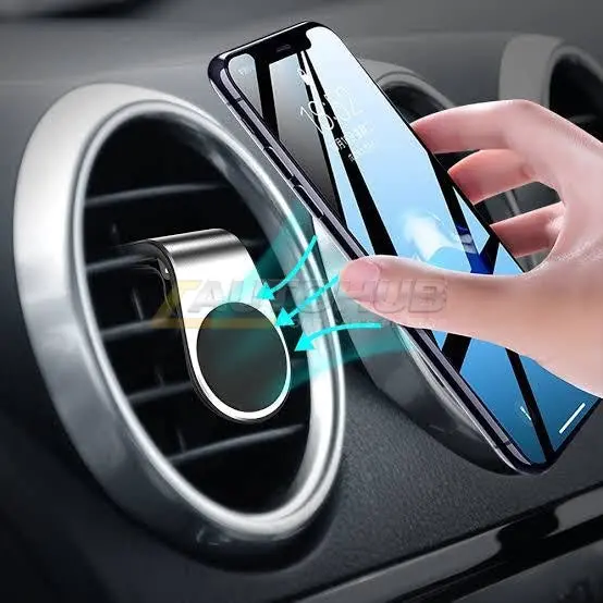 Mini Magnetic Car Phone Holder Vent Clip Mount 1