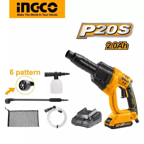 Ingco Lithium-Ion Wireless Pressure Washer 1