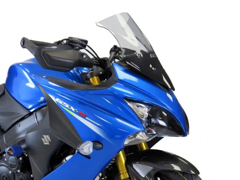 Suzuki Gsx-S1000f  15-2021 Matt Black Handguard/Wind Deflectors Powerbronze 1