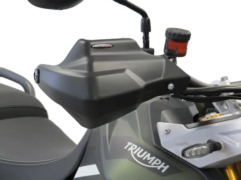 Triumph Tiger 900 Gt   2020 - 2025 Matt Black Handguard/Wind Deflectors Powerbronze 1