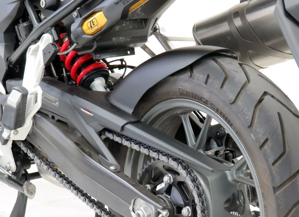 Bmw F750gs & F850gs 18-2023 Matt Black Rear Hugger By Powerbronze Rrp £139 1