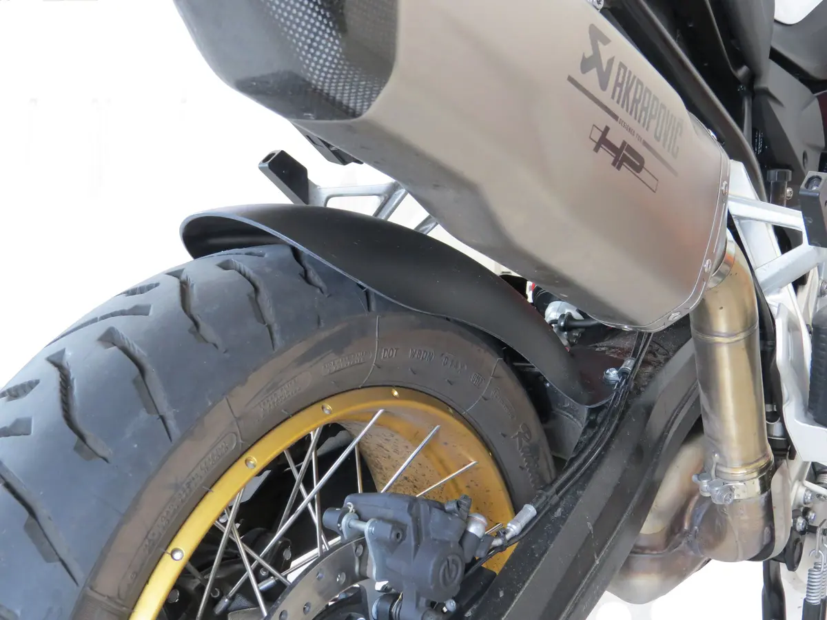 Bmw F750gs & F850gs 18-2023 Matt Black Rear Hugger By Powerbronze Rrp £139 2