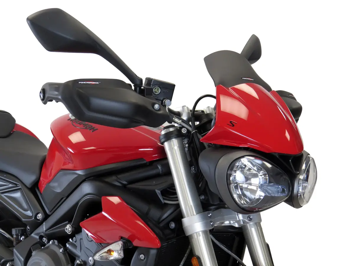 Triumph Street Triple S 17-19  Dark Tint Light Screen (110Mm) Powerbronze.Rrp £110 1