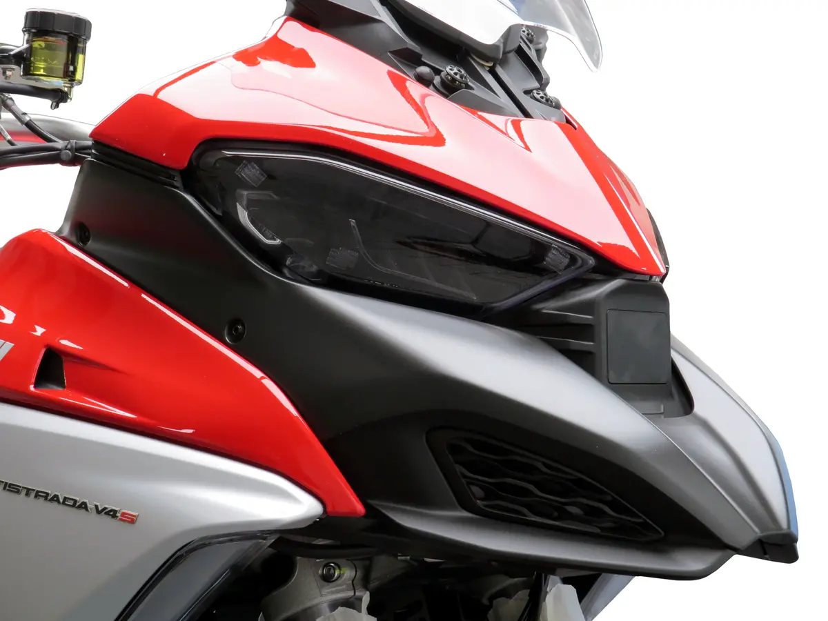 Ducati Multistrada V4 2021 >  Light Tint Headlight Protectors By Powerbronze Rrp £36 1