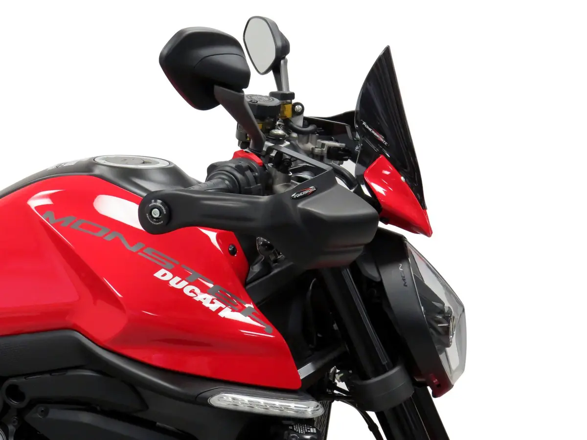 Ducati Monster 950 Plus 21-2023 Dark Tint  Flip/Tall Screen Powerbronze 1