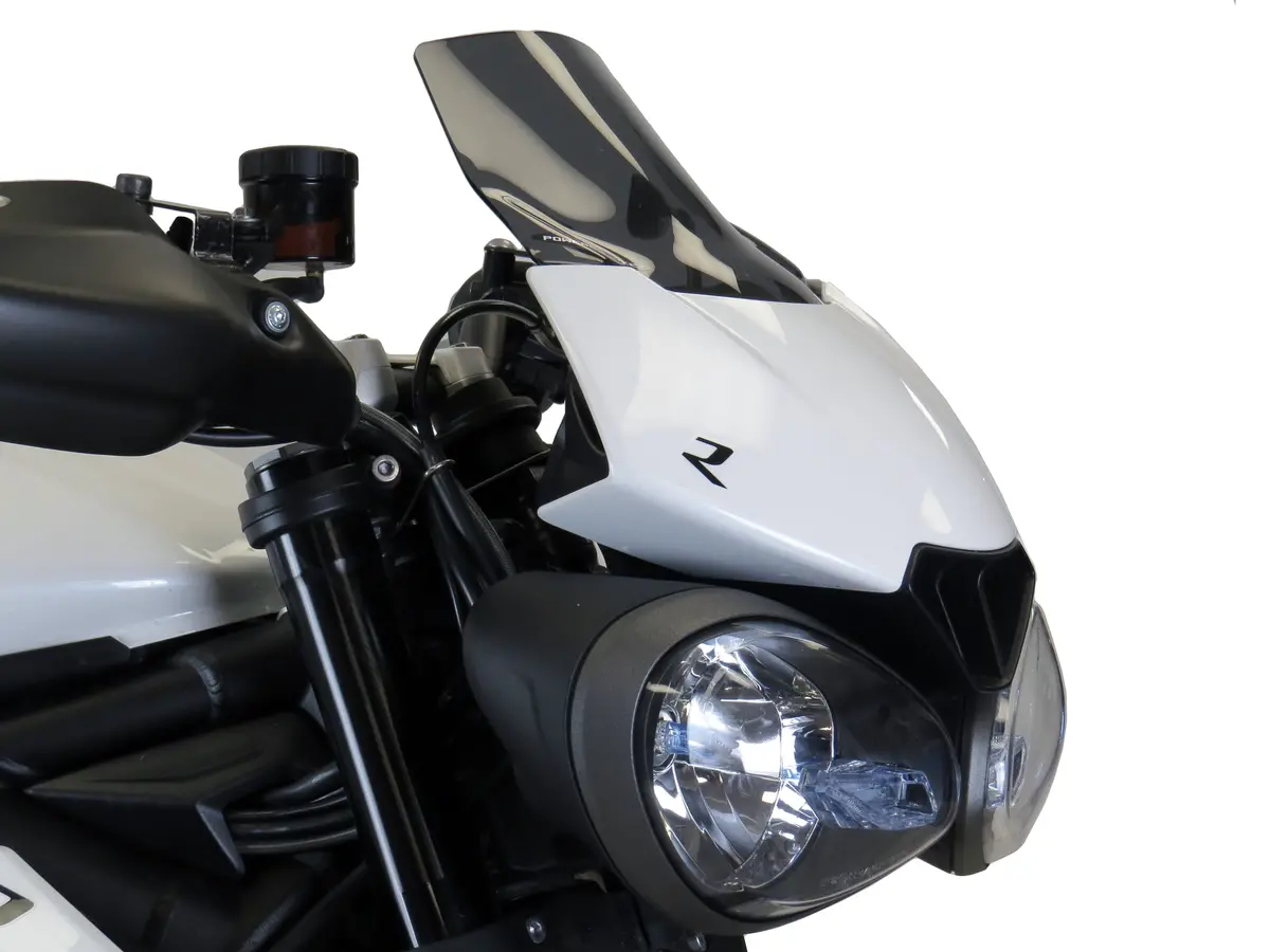 Triumph Street Triple Rs 17-19  Dark Tint Light Screen (130Mm) Powerbronze.Rrp £110 1