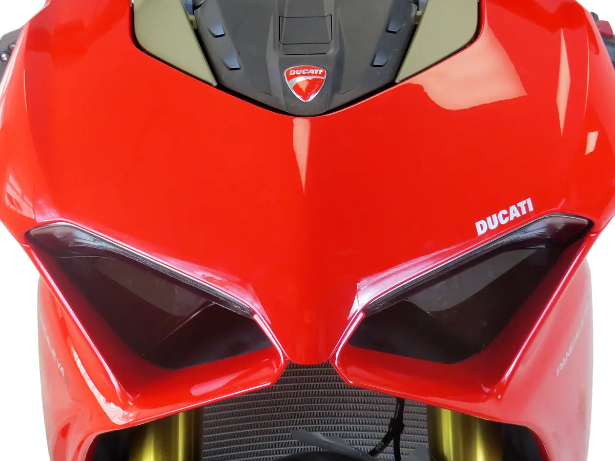 Ducati Panigale V2 20-24 Clear Headlight Protectors By Powerbronze Rrp £36 2