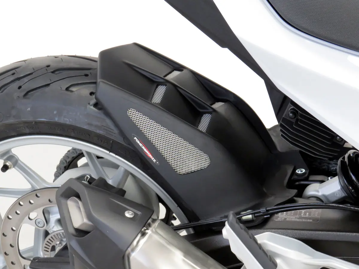 Bmw F900r & Xr 20-25 Carbon Look Silver Mesh Rear Hugger Powerbronze Rrp £139 2