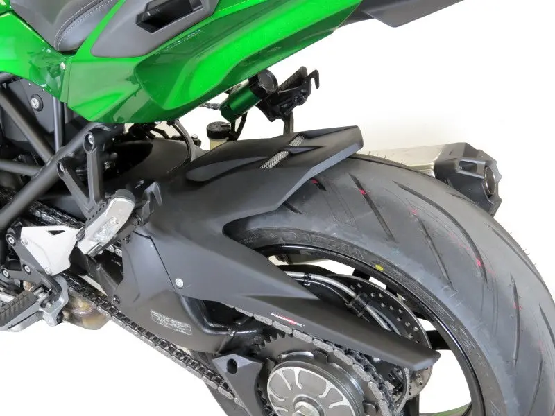 Kawasaki H2 Sx & H2 Sx Se 18-2024  Matt Black  Hugger & Gloss Black Seat Cowl 1