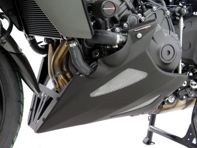 Yamaha Xsr 900 2023 > Belly Pan Black Silver Mesh Powerbronze Rrp £172 1
