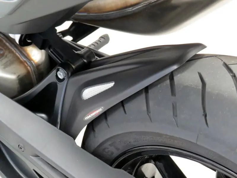 Ktm 790 Duke R 2020-2022 Carbon Look & Silver Mesh Rear Hugger By Powerbronze 1