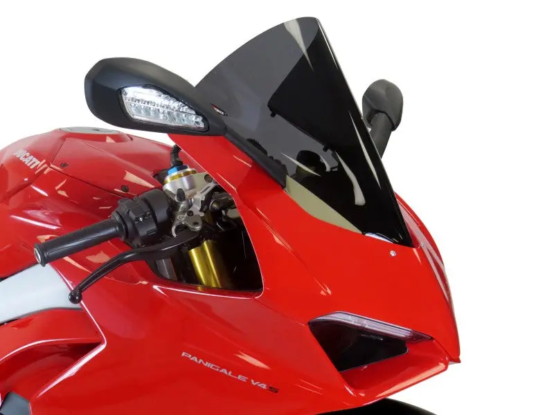 Ducati Panigale V2  20-2024  Airflow Dark Tint Double Bubble Screen By Powerbronze 1