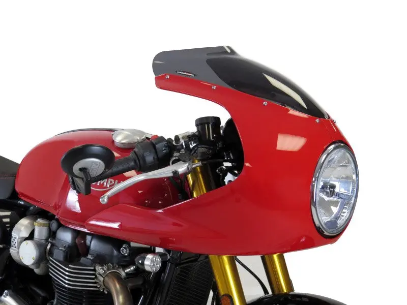 Triumph Thruxton R Track Racer Dark Tint  16-21 440Mm Flip/Tall Screen Powerbronze.. 1