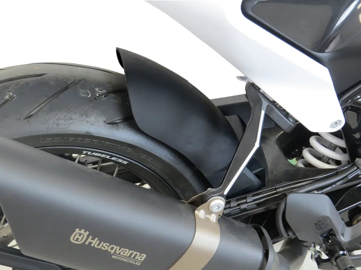Husqvarna Svartpilen 701 2018-2022 Matt Black Rear Hugger By Powerbronze Rrp £139 2
