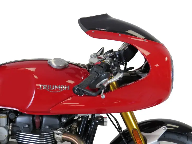Triumph Thruxton R Track Racer 16-21 Clear 440Mm Flip/Tall Screen Powerbronze. 1