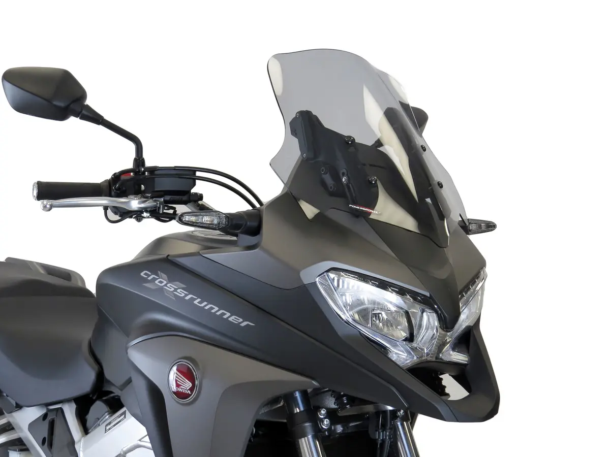 Fits Honda Vfr800x Crossrunner 17-2021   Light Tint Original Profile Screen Powerbronze 1