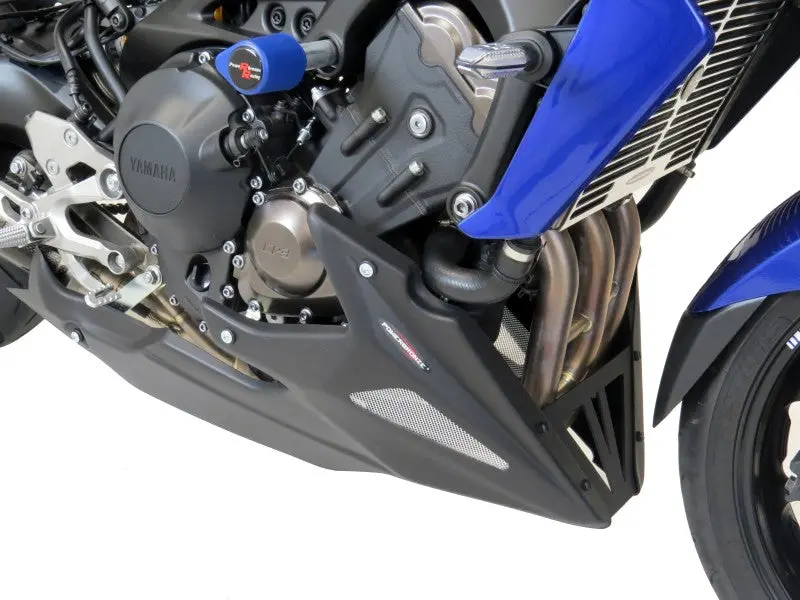 Yamaha Mt-09 & Fz-09 (Not Tracer)2017-2020 Belly Pan Black & Silver Mesh Powerbronze Rrp £172 1