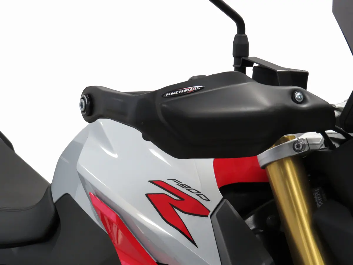Bmw F900r  20-2025  Matt Black Handguard/Wind Deflectors Powerbronze 1