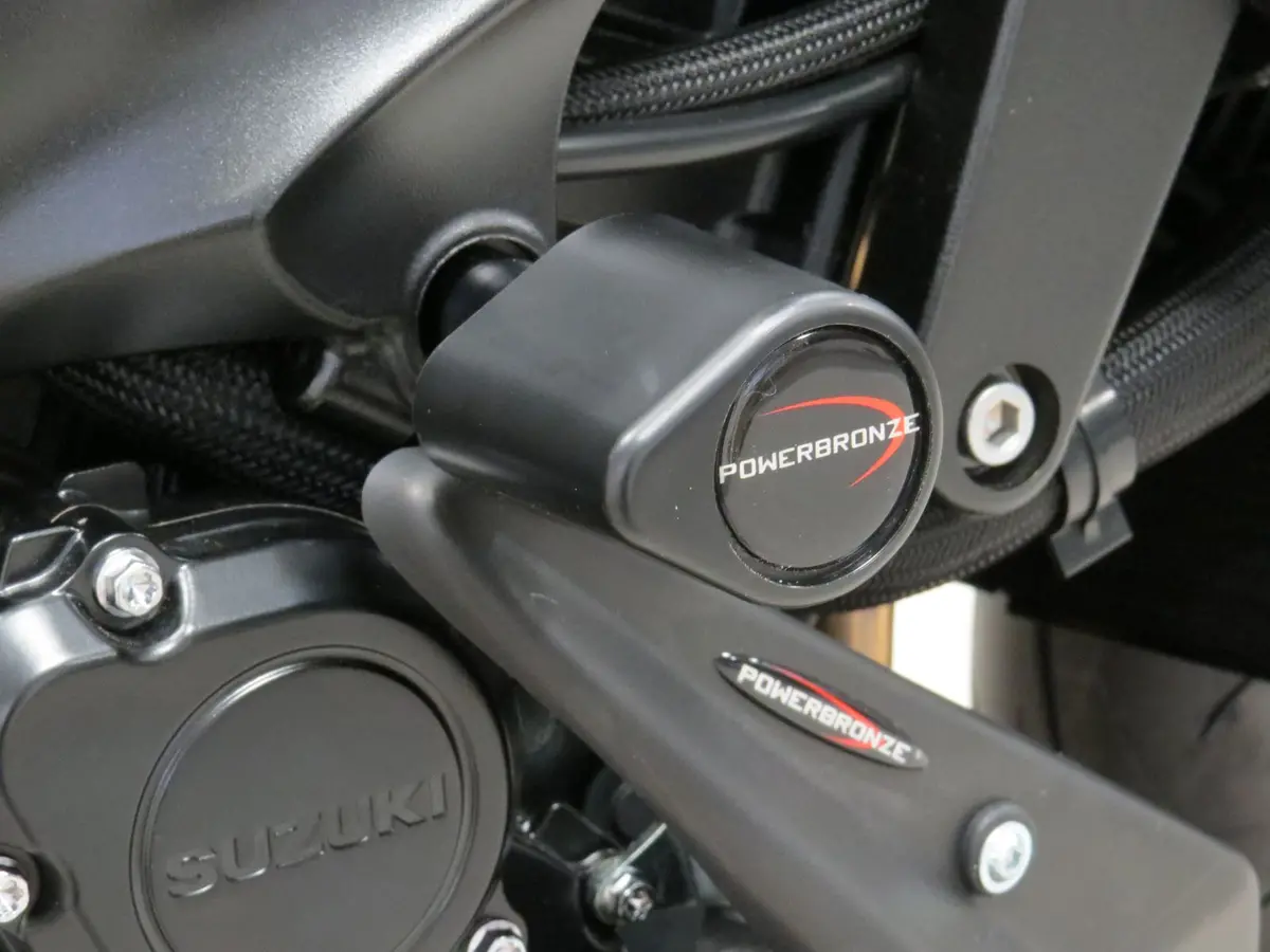Suzuki Gsx-S1000f 15-2021 Crash Protection Black Powerbronze Rrp £85 1