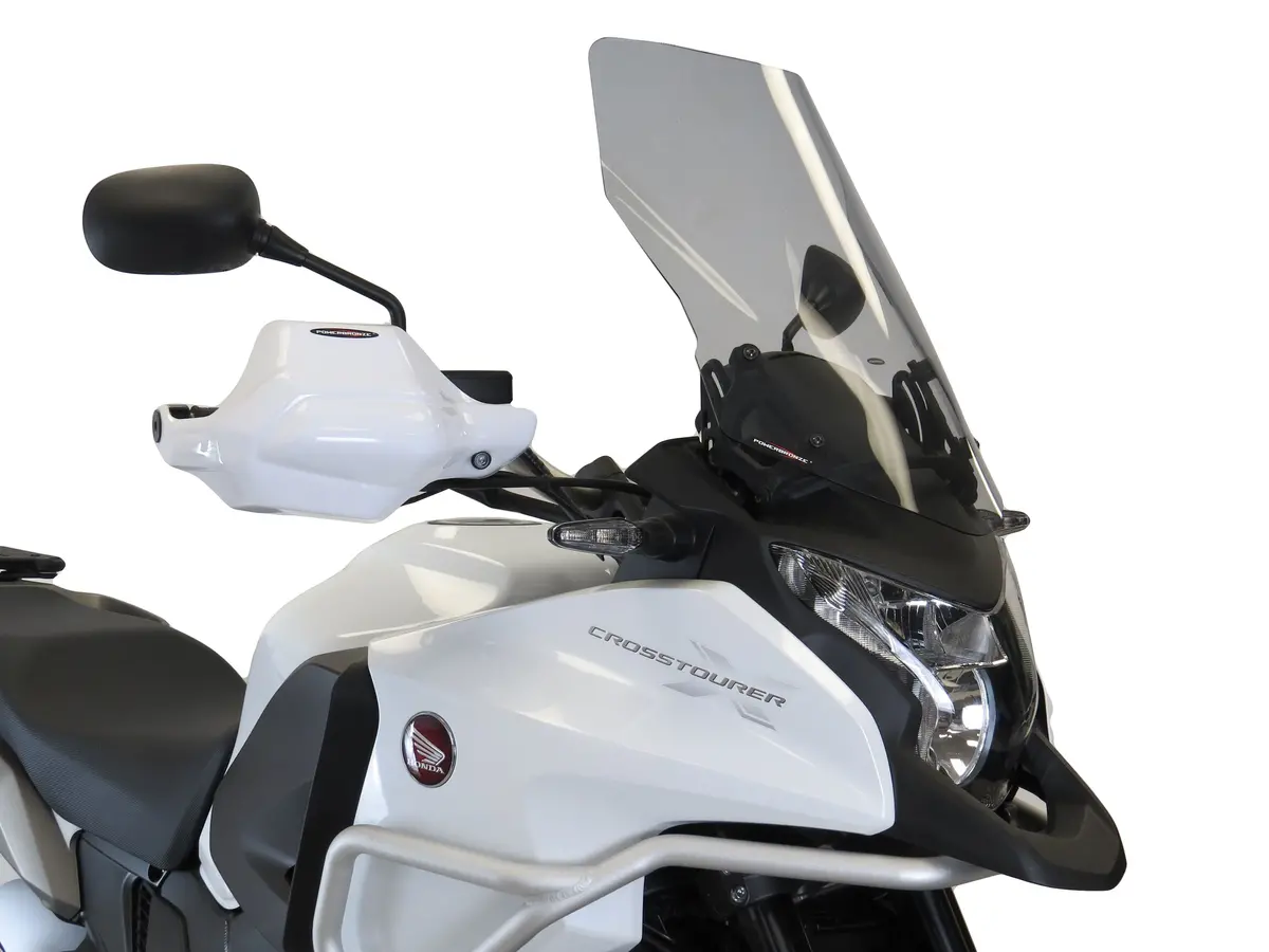 Fits Honda Vfr1200x Crosstourer 16-2023 Dark Tint 505Mm Flip/Tall Screen Powerbronze. 1
