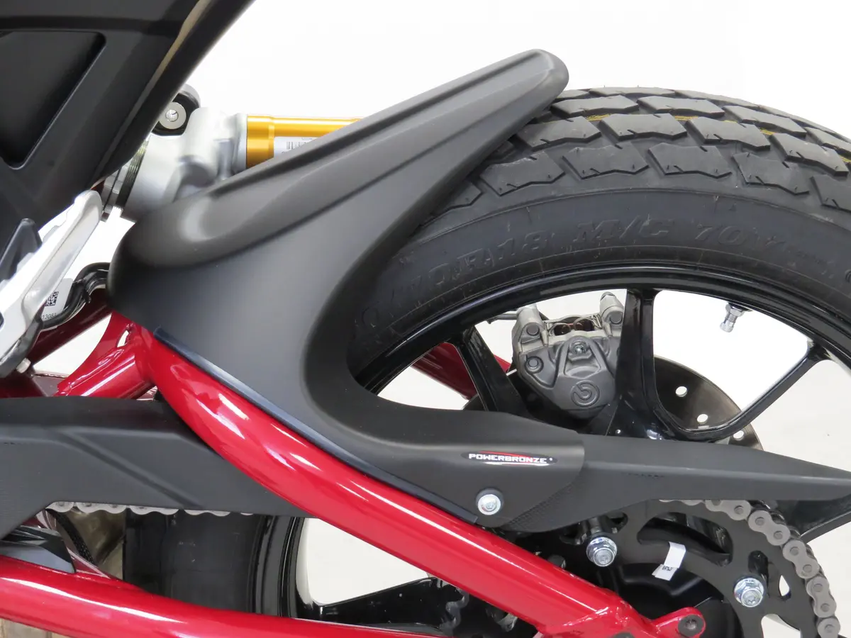 Indian Ftr1200  19-2024 Matt Black Rear Hugger Powerbronze Rrp £139 1
