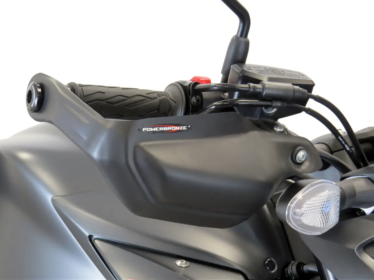 Suzuki Gsx-S1000  15-2024  Matt Black Handguard/Wind Deflectors Powerbronze 1