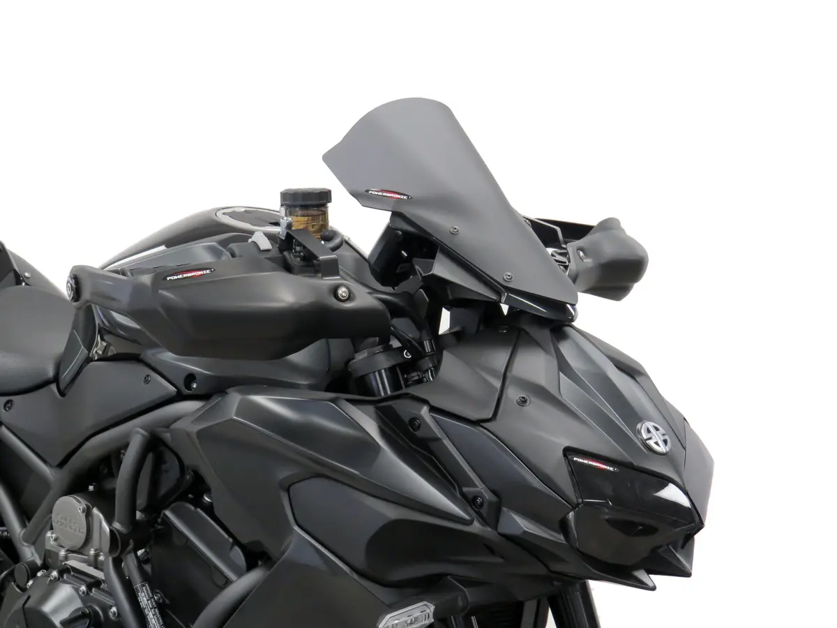 Kawasaki Zh2  20-2025 Frosted Stealth Grey (325Mm High) Flip/Tall Screen Powerbronze. 1