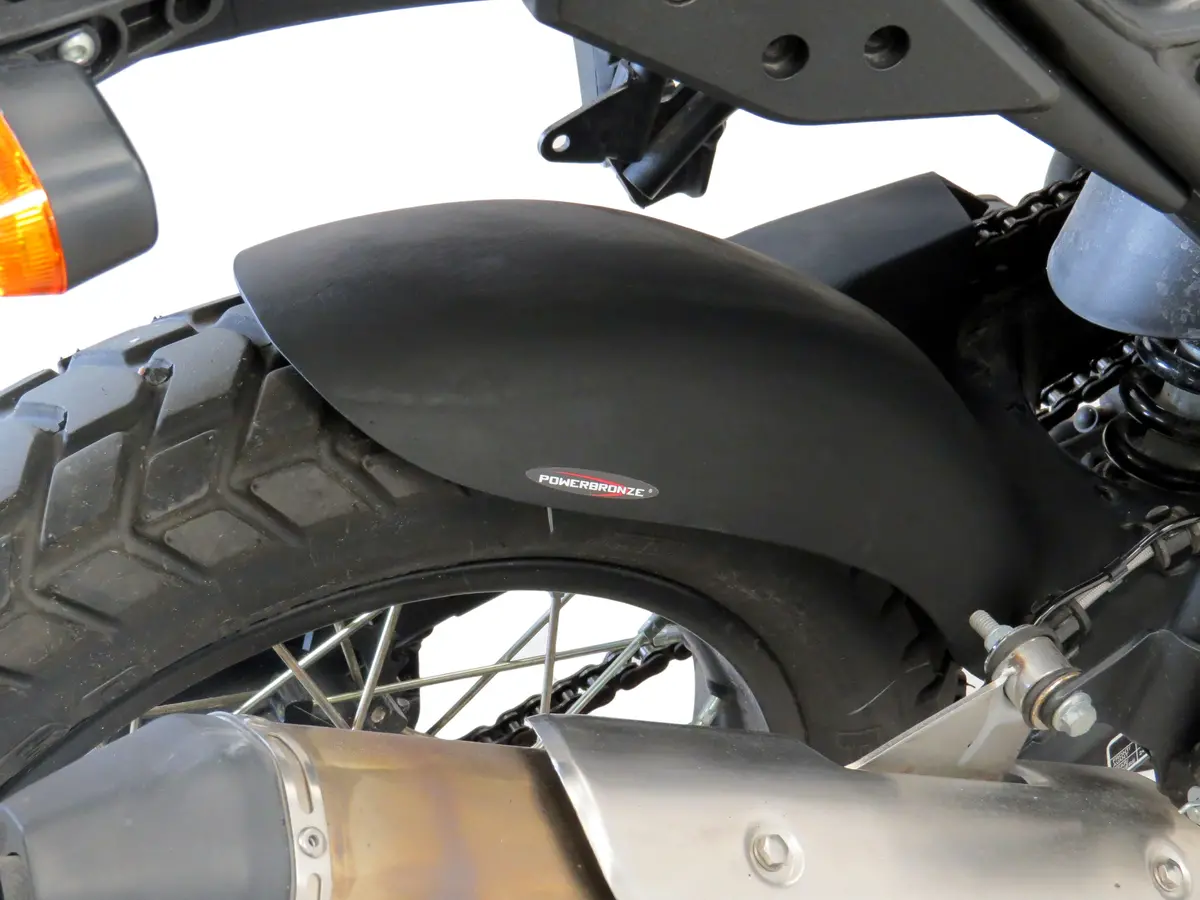 Royal Enfield Scram 411 22-25 Gloss Black Rear Hugger By Powerbronze Rrp £139 2